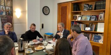 Συσκέψεις του Περιφερειάρχη Γιώργου Αμανατίδη στην Καστοριά