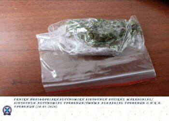 Γρεβενά: Συνελήφθη 36χρονος για κατοχή ναρκωτικών ουσιών