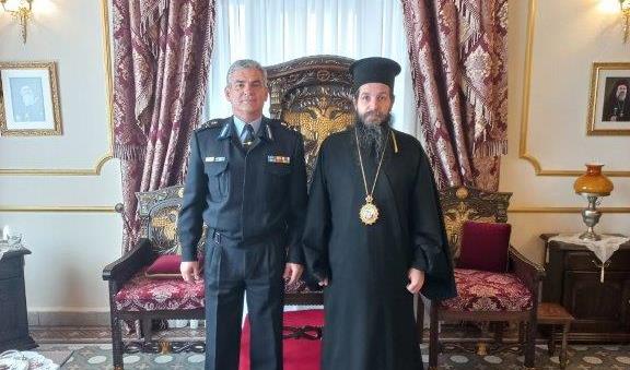 Εθιμοτυπική επίσκεψη, στην Ιερά Μητρόπολη Σισανίου και Σιατίστης, από τον Διοικητή της Περιφερειακής Πυροσβεστικής Διοίκησης Δυτικής Μακεδονίας