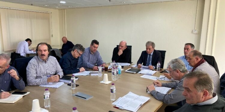 Συνάντηση συνεργασίας του Περιφερειάρχη για την πορεία των έργων του Πυλώνα ΙΙΙ του προγράμματος Δίκαιης Μετάβασης