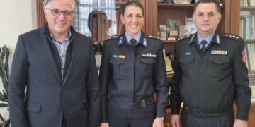 Επίσκεψη του Διοικητή της Πυροσβεστικής Ακαδημίας στο Δήμαρχο Βοΐου