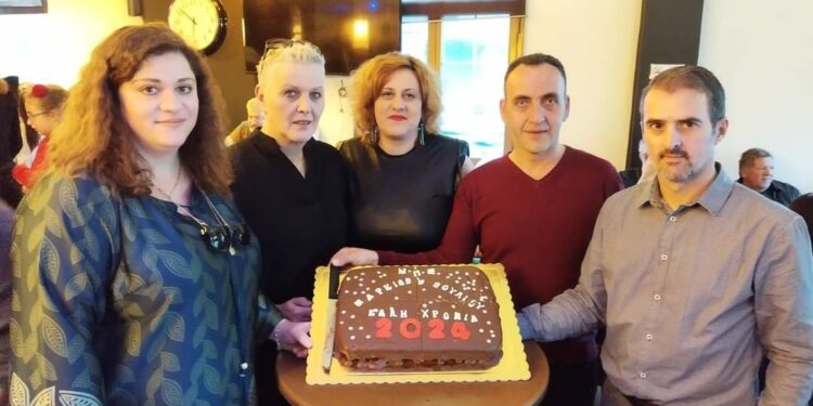 Οι Μαρκίδες Πούλιου, έκοψαν τη βασιλόπιτα