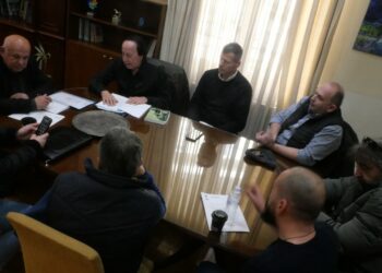 Συνάντηση εργασίας του Δημάρχου Γρεβενών με το Σωματείο Εστίασης Αναψυχής