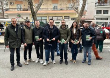 Επίσκεψη κλιμακίου ΠΑΣΟΚ-Κινήματος Αλλαγής στην λαϊκή αγορά Κοζάνης