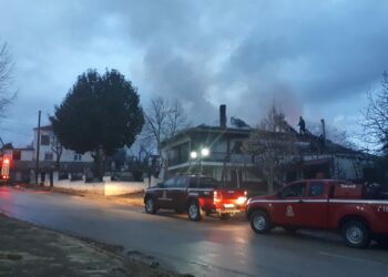 Βόιο: Κάηκε σπίτι στη Βροντή, γλίτωσε ο 93χρονος