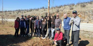 Δενδροφύτευση από το Μουσικό Σχολείο Σιάτιστας