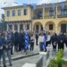 Σιάτιστα: Η κατάθεση στεφάνων από τα σχολεία.  Βίντεο και φωτογραφίες