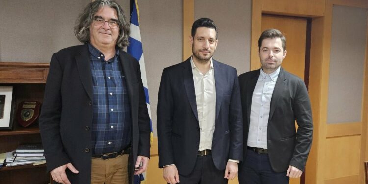 Στο Υπουργείο Ψηφιακής Διακυβέρνησης ο Δήμαρχος Σερβίων Χρήστος Ελευθερίου