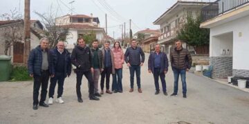 Κλιμάκιο του Δήμου Σερβίων και της Περιφέρειας Δ. Μακεδονίας στην Τ.Κ. Τριγωνικού