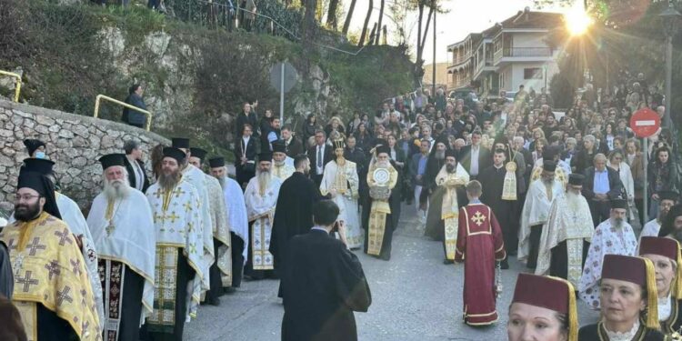 Ἡ Καστοριὰ ὑποδέχθηκε τὴν Τιμία Κάρα τοῦ Ἁγίου Καλλινίκου Ἐπισκόπου Ἐδέσσης