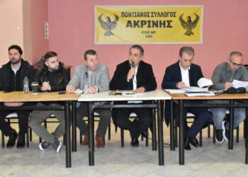 Γιάννης Κοκκαλιάρης στην Ακρινή: «Είμαστε εδώ για να σας ενημερώσουμε και να ακούσουμε τους προβληματισμούς σας». Βίντεο