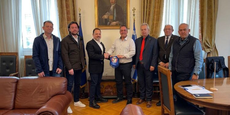 Συνάντηση Δημάρχου Κοζάνης με τους AHEPA