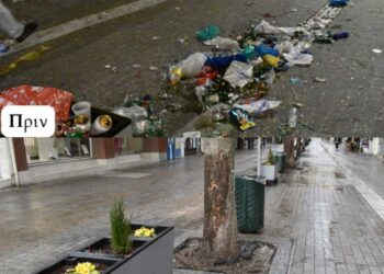 Πεντακάθαρη η Κοζάνη σε χρόνο ρεκόρ παρά τον μεγάλο όγκο απορριμμάτων λόγω Αποκριάς – Επί ποδός από τα χαράματα η Υπηρεσία Καθαριότητας του Δήμου (Βίντεο+Φωτογραφίες)