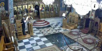 Άγιος Δημήτριος Σιάτιστας: Ο Όρθρος η Πανηγυρική Θεία Λειτουργία και ο λόγος για την 25η Μαρτίου από τον Γεώργιο Κουφογιάννη. Βίντεο