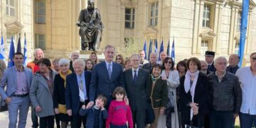 Ο ΥΜΑΘ Στάθης Κωνσταντινίδης στις εκδηλώσεις μνήμης της ελληνογαλλικής κοινότητας στο Μονπελιέ για την Επανάσταση του 1821