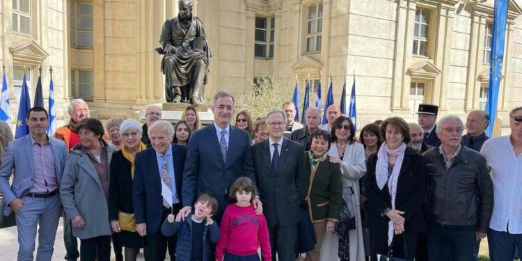Ο ΥΜΑΘ Στάθης Κωνσταντινίδης στις εκδηλώσεις μνήμης της ελληνογαλλικής κοινότητας στο Μονπελιέ για την Επανάσταση του 1821