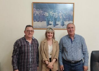 Στα γραφεία του ΕΚΝΚ βρέθηκε σήμερα η  υποψήφια Ευρωβουλευτής της ΝΔ κ. Πίστη Κρυσταλλίδου