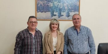 Στα γραφεία του ΕΚΝΚ βρέθηκε σήμερα η υποψήφια Ευρωβουλευτής της ΝΔ κ. Πίστη Κρυσταλλίδου