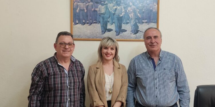 Στα γραφεία του ΕΚΝΚ βρέθηκε σήμερα η υποψήφια Ευρωβουλευτής της ΝΔ κ. Πίστη Κρυσταλλίδου