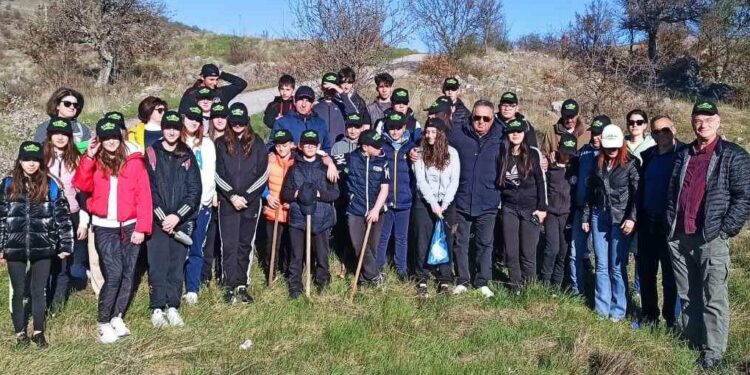 Δήμος Βοΐου: Ολοκληρώθηκαν οι δράσεις αναδάσωσης με τη συμμέτοχη μαθητών