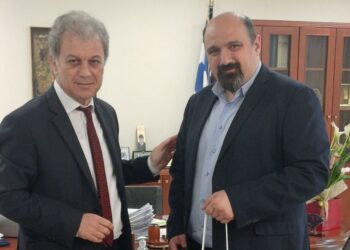 Επίσκεψη του Υφυπουργού Κλιματικής Κρίσης και Πολιτικής Προστασίας στην Περιφέρεια Δυτικής Μακεδονίας