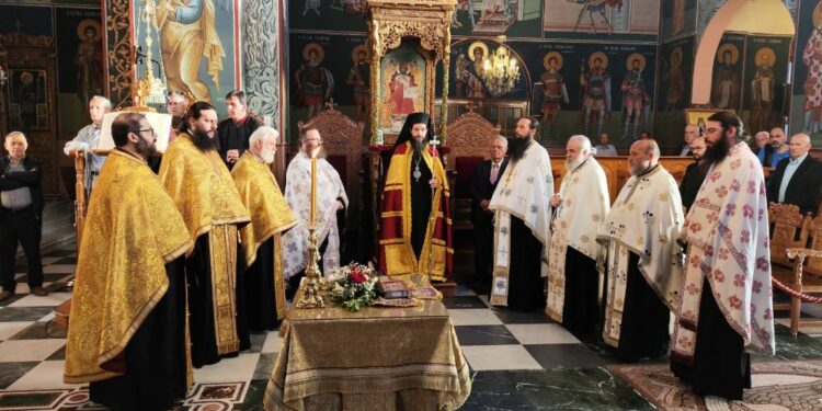 Σιάτιστα: Πραγματοποιήθηκε ο Ε’ Κατανυκτικός Εσπερινός στον Ιερό Ναό Αγίου Δημητρίου