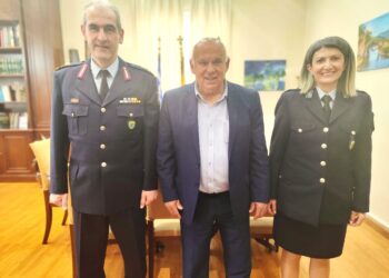 Συνάντηση του Δημάρχου Γρεβενών με τον νέο Γενικό Περιφερειακό Αστυνομικό Διευθυντή Δυτ. Μακεδονίας