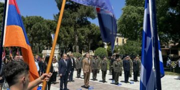 Ο ΥΜΑΘ Στάθης Κωνσταντινίδης στις εκδηλώσεις μνήμης για την 109η επέτειο της Γενοκτονίας των Αρμενίων