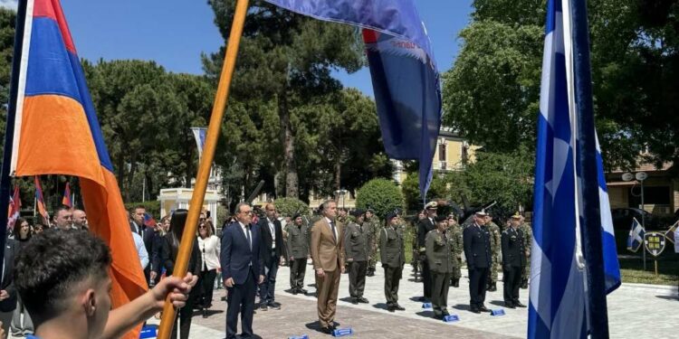 Ο ΥΜΑΘ Στάθης Κωνσταντινίδης στις εκδηλώσεις μνήμης για την 109η επέτειο της Γενοκτονίας των Αρμενίων