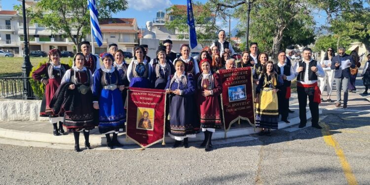 Σύλλογοι του Βοΐου στις εκδηλώσεις για τα 198 χρόνια , από την Έξοδο του Μεσολλογίου. Βίντεο