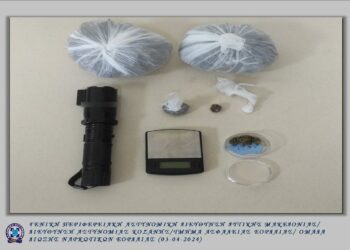 Πτολεμαΐδα: Συνελήφθη 22χρονος για ναρκωτικά και όπλα