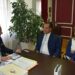 Επίσκεψη του Υπουργού Υγείας Άδωνι Γεωργιάδη στον Δήμαρχο Καστοριάς Γιάννη Κορεντσίδη