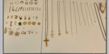 Καστοριά: 59 χρυσαφικά διαφόρων ειδών, 8-ρολόγια, 3 χρυσά νομίσματα Ιταλίας, η λεία από κλοπές σε Ναούς και σπίτια. Φωτογραφίες