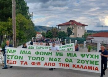 Η Δημοτική Κίνηση στηρίζει τον δίκαιο αγώνα των κατοίκων της Καλαμιάς