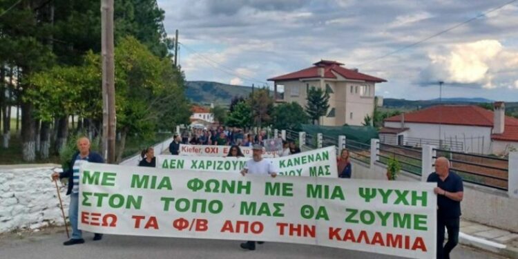 Η Δημοτική Κίνηση στηρίζει τον δίκαιο αγώνα των κατοίκων της Καλαμιάς