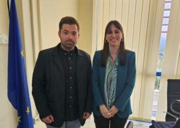 Συνάντηση Αντιδημάρχου Καλλίνικου Χολέβα με την Υφυπουργό Εσωτερικών Βιβή Χαραλαμπογιάννη