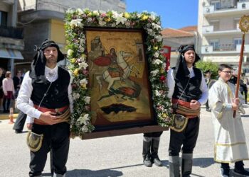 Βόιο: Η Νεάπολη τίμησε τον Άγιο Γεώργιο