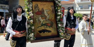 Βόιο: Η Νεάπολη τίμησε τον Άγιο Γεώργιο