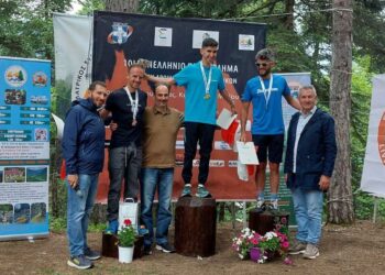 Στο βάθρο ο Δημήτρης Σελέτης στο Πανελλήνιο Πρωτάθλημα Ορεινού τρεξίματος