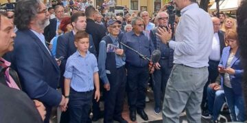 Στο Δήμο Σερβίων ο Πρωθυπουργός Κυριάκος Μητσοτάκης. Φωτογραφίες