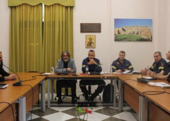 Συνεδρίαση του Συντονιστικού Τοπικού Οργάνου Πολιτικής Προστασίας Δήμου Σερβίων για την αντιπυρική περίοδο 2024