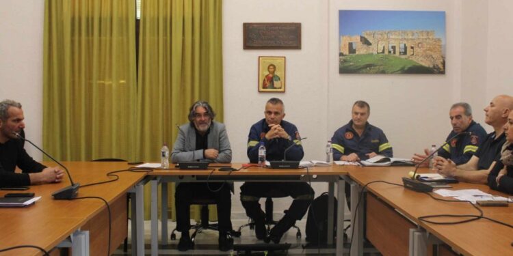 Συνεδρίαση του Συντονιστικού Τοπικού Οργάνου Πολιτικής Προστασίας Δήμου Σερβίων για την αντιπυρική περίοδο 2024