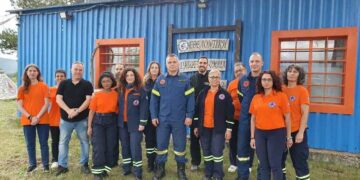 Επίσκεψη στην Εθελοντική Διασωστική Ομάδα Πτολεμαΐδας πραγματοποίησε ο Διοικητής Πυροσβεστικής ΠΕ Κοζάνης Πύραρχος Γκίκας Καμπουρίδης