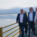Ο πρωθυπουργός Κυριάκος Μητσοτάκης στην υψηλή γέφυρα των Σερβίων