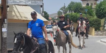 Γέμισε άλογα η Σιάτιστα στη 12η Πανελλήνια Ιππική συνάντηση.  Βίντεο και φωτογραφίες