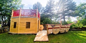  Principia: Χρησιμοποιημένες παλέτες, μετατράπηκαν σε παιδότοπο για παιδιά με αναπηρία, στη Κοζάνη