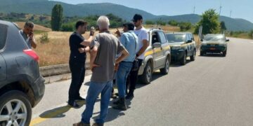 Αυτοψία στο Τριγωνικό από κλιμάκιο της ΕΑΓΜΕ μετά από ενέργειες του Δήμου Σερβίων