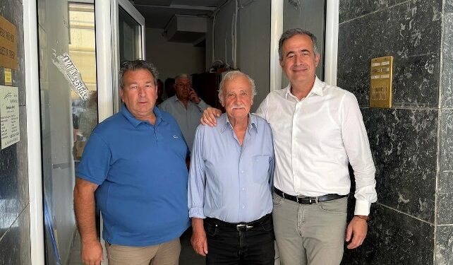 Επίσκεψη του ΥΜΑΘ Στάθη Κωνσταντινίδη στη Θάσο με κλιμάκιο της Νέας Δημοκρατίας