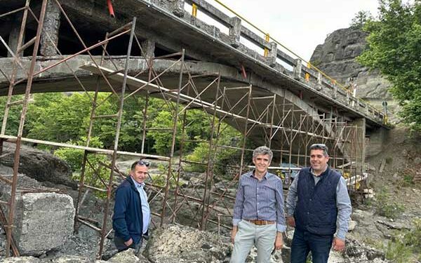 Ξεκίνησαν οι εργασίες συντήρησης στη Γέφυρα του Βενέτικου