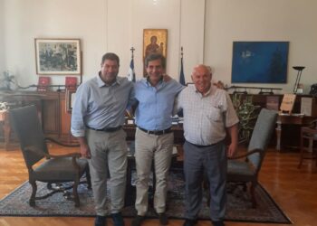 Συνάντηση Δημάρχου Γρεβενών με τον Υφυπουργό Εσωτερικών, αρμόδιο για θέματα Μακεδονίας– Θράκης, κ. Κώστα Γκιουλέκα